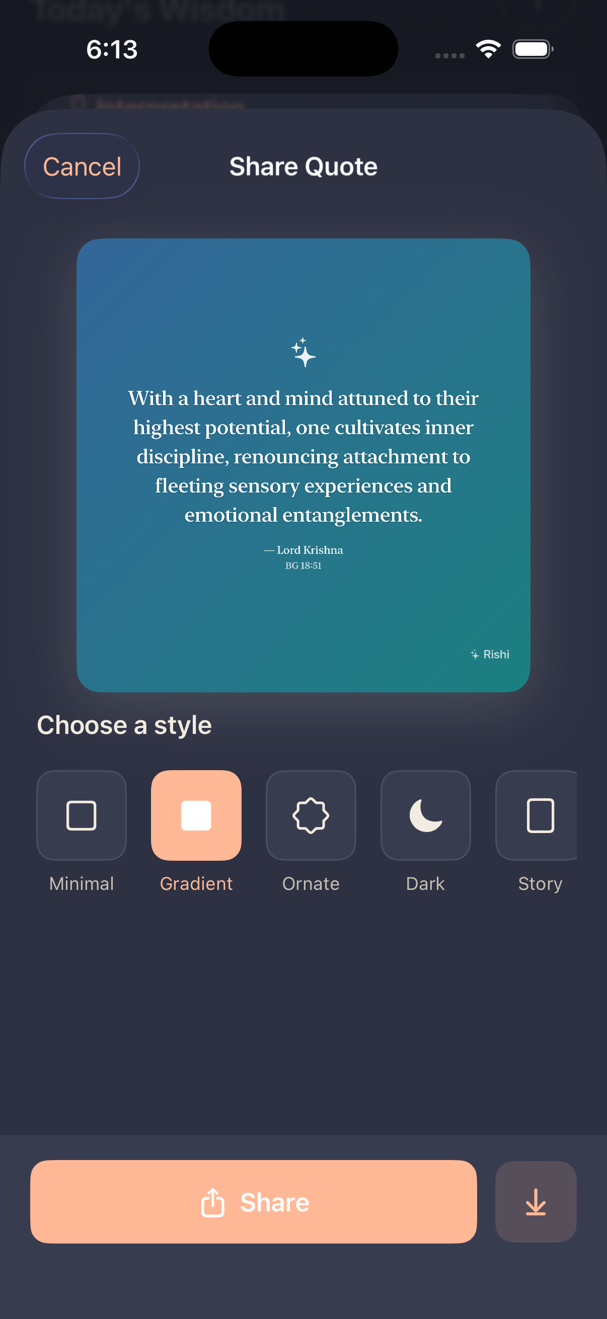 Beautiful share card styles for social media